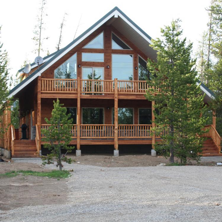Cabin Built by Palmer Construction