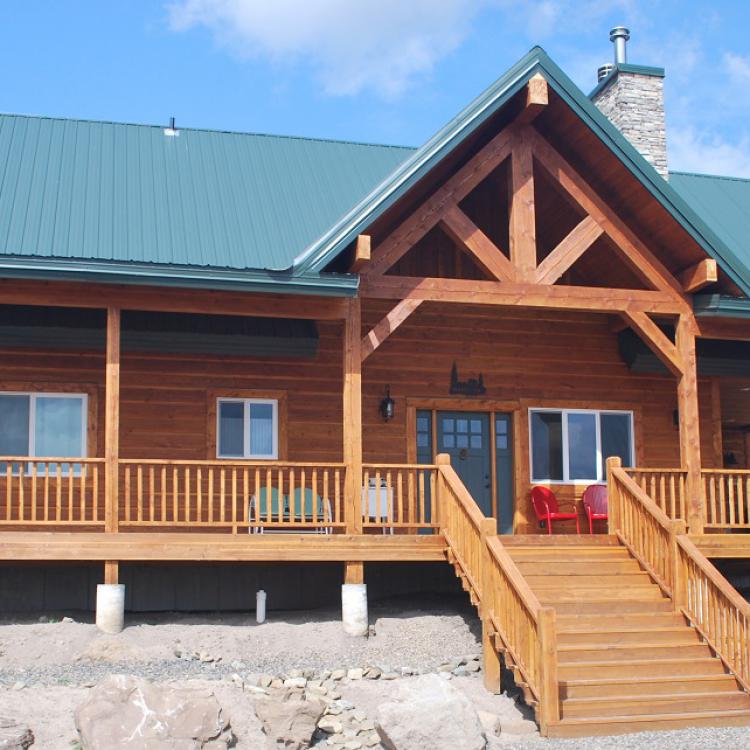 Thompson Cabin Front View