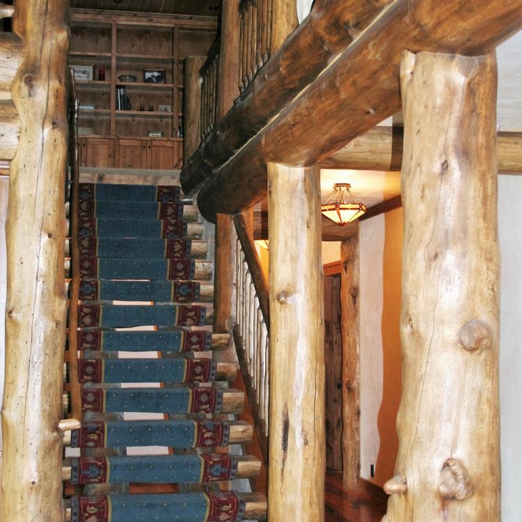Log Stairway