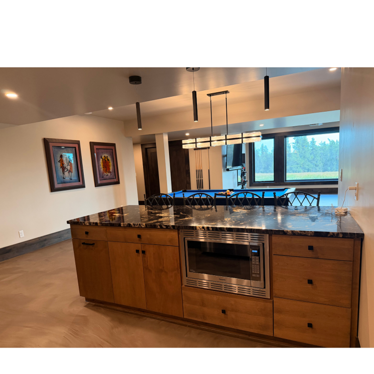 Cabin basement