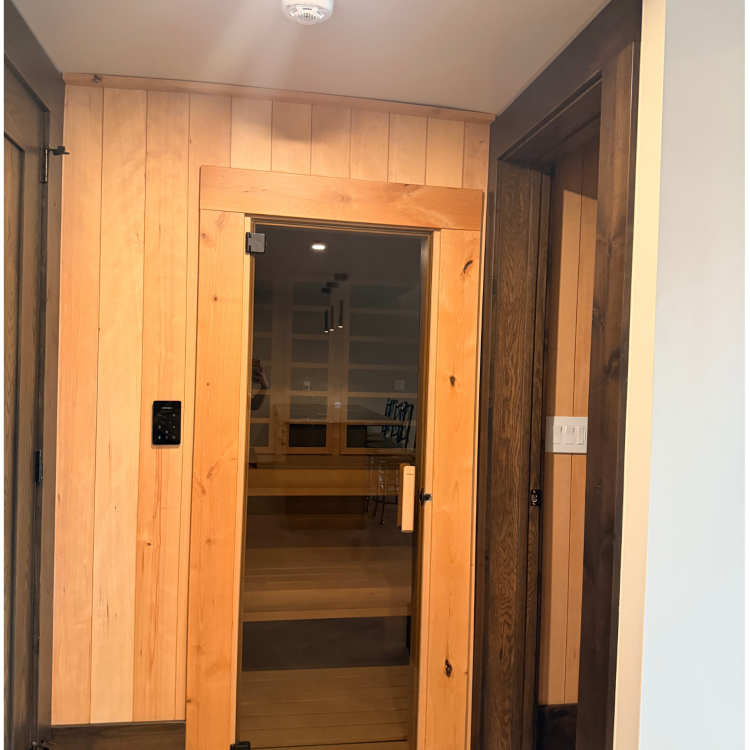 Cabin basement