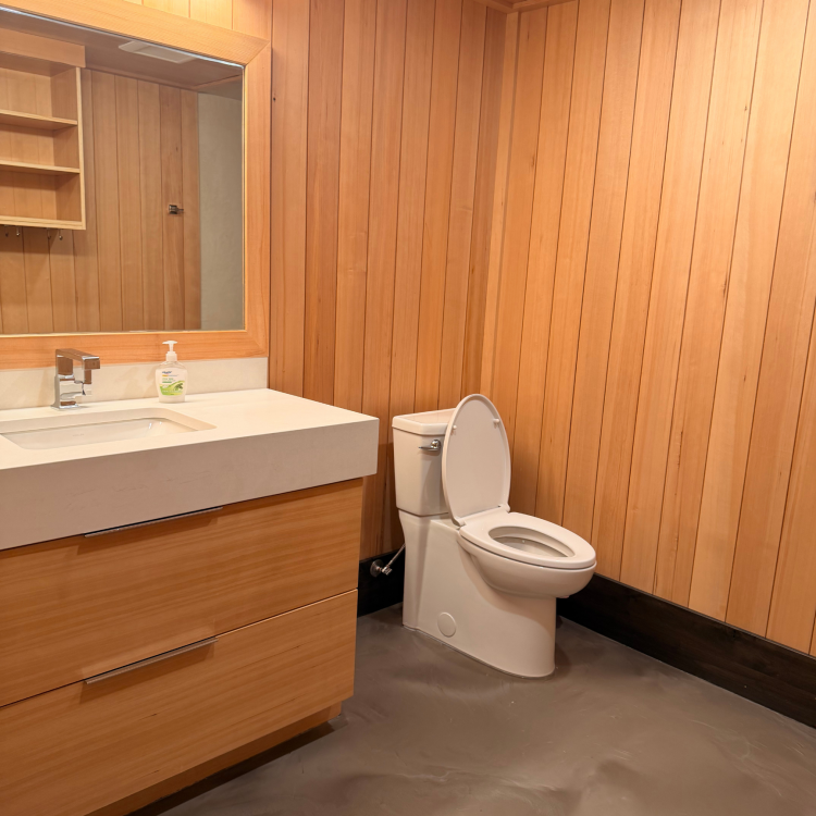 Cabin basement